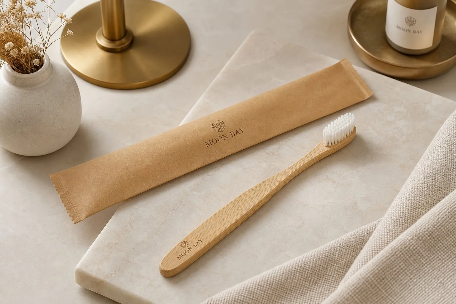 Bamboo Toothbrush — hotel amenities by UMYAN